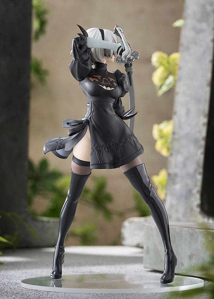 Nier Automata 2B Ver 11A YoRHa No2 Type B Pop Up Parade PVC Statue 17 cm