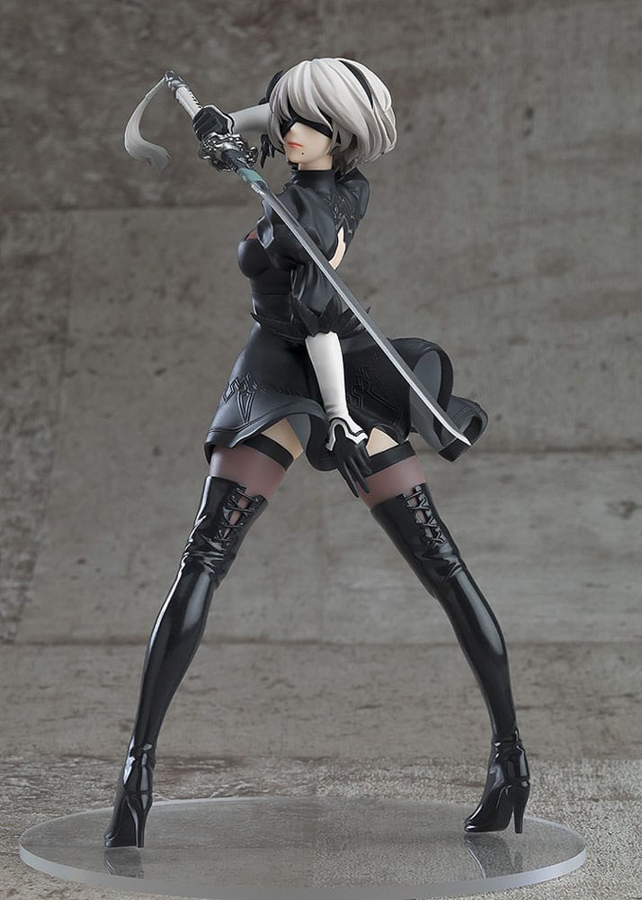 Nier Automata 2B Ver 11A YoRHa No2 Type B Pop Up Parade PVC Statue 17 cm