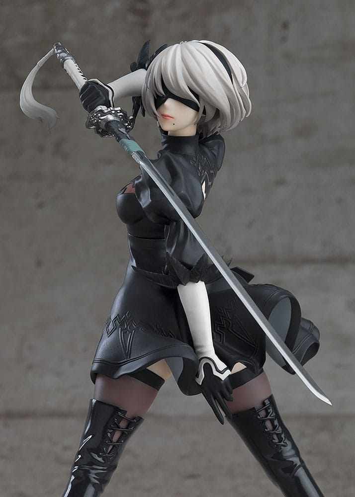 Nier Automata 2B Ver 11A YoRHa No2 Type B Pop Up Parade PVC Statue 17 cm