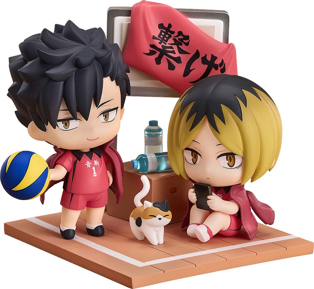 Good Smile Company Tetsuro Kuroo Kenma Kozume Haikyu Qset Mini Figure 2 Pack 9 cm