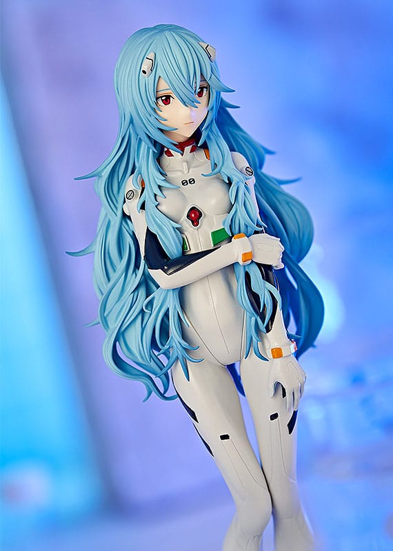 Rebuild of Evangelion Rei Ayanami Long Hair Pop Up Parade PVC Statue