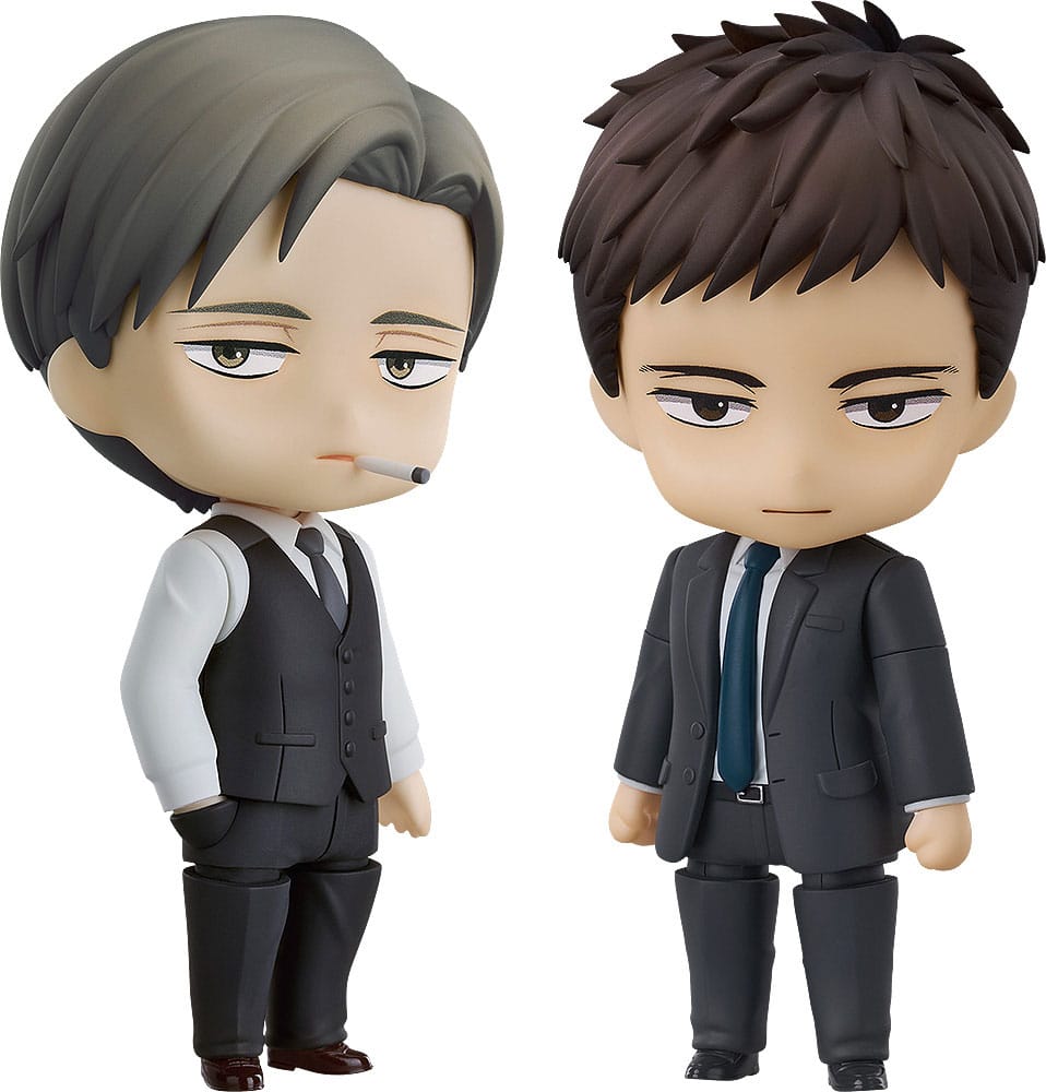 Good Smile Company Yashiro Chikara Doumeki Twittering Birds Never Fly The Clouds Gather Nendoroid Figure 2 Pack 10 cm