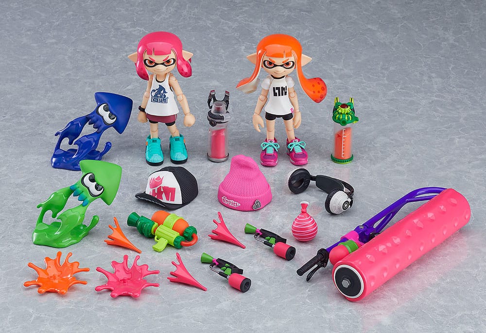 Splatoon figma No.400-DX Splatoon Girl Two-Pack