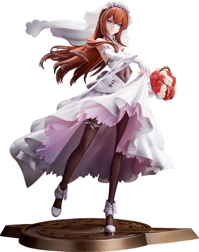Steins Gate Kurisu Makise Wedding Dress Ver PVC Statue 1 7 Scale 26 cm