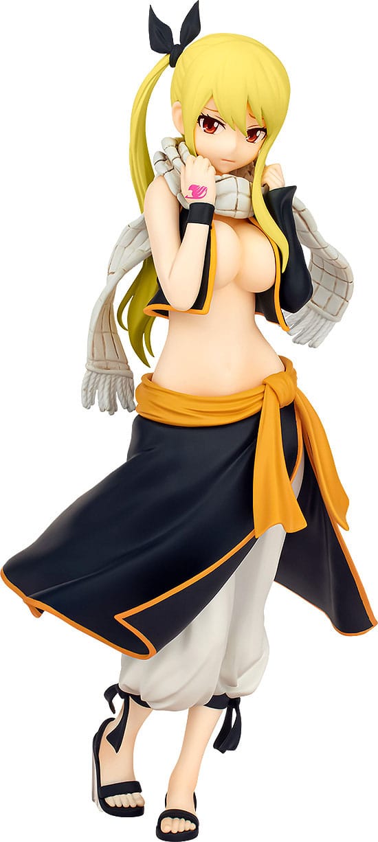 Fairy Tail Lucy Heartfilia Natsu Costume Pop Up Parade Figure