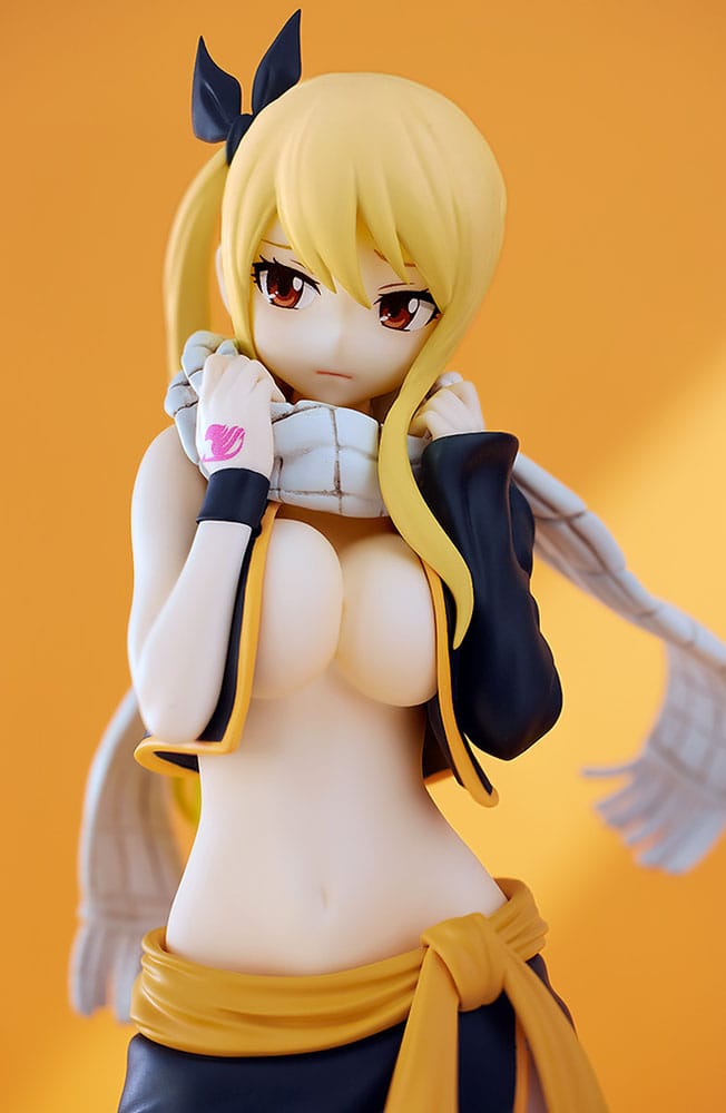 Fairy Tail Lucy Heartfilia Natsu Costume Pop Up Parade Figure