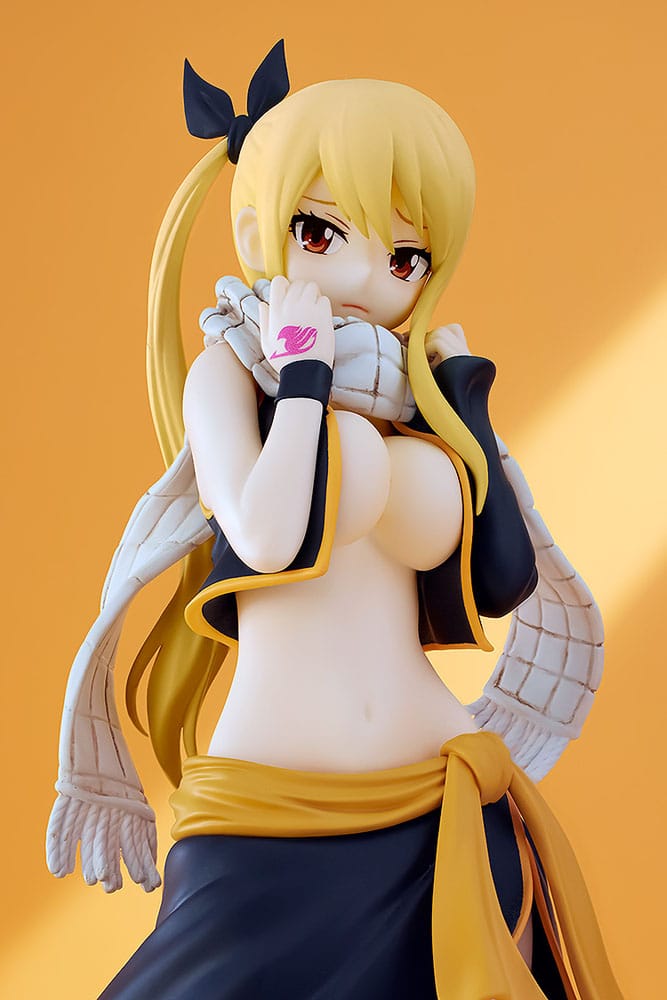 Fairy Tail Lucy Heartfilia Natsu Costume Pop Up Parade Figure