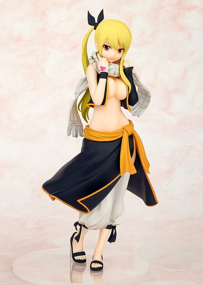 Fairy Tail Lucy Heartfilia Natsu Costume Pop Up Parade Figure