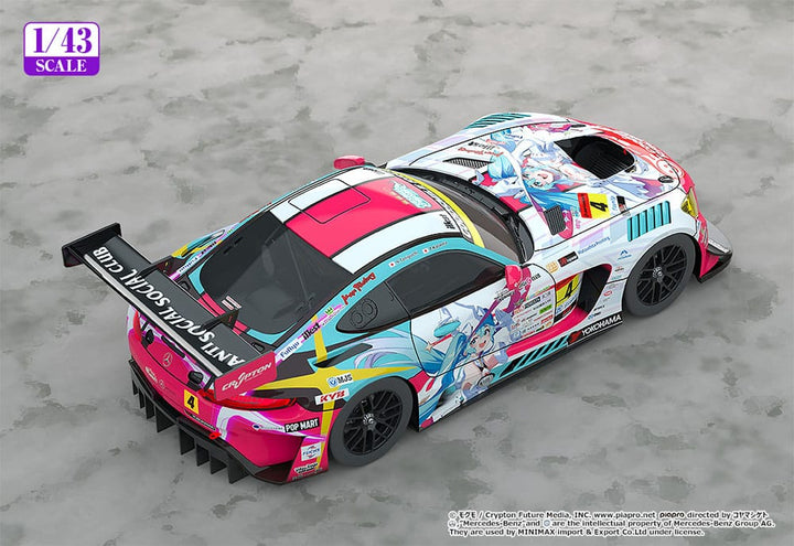Good Smile Company Hatsune Miku Hatsune Miku GT Project Vehicle AMG 2024 Season Opening Version 1 43 Scale 11 cm