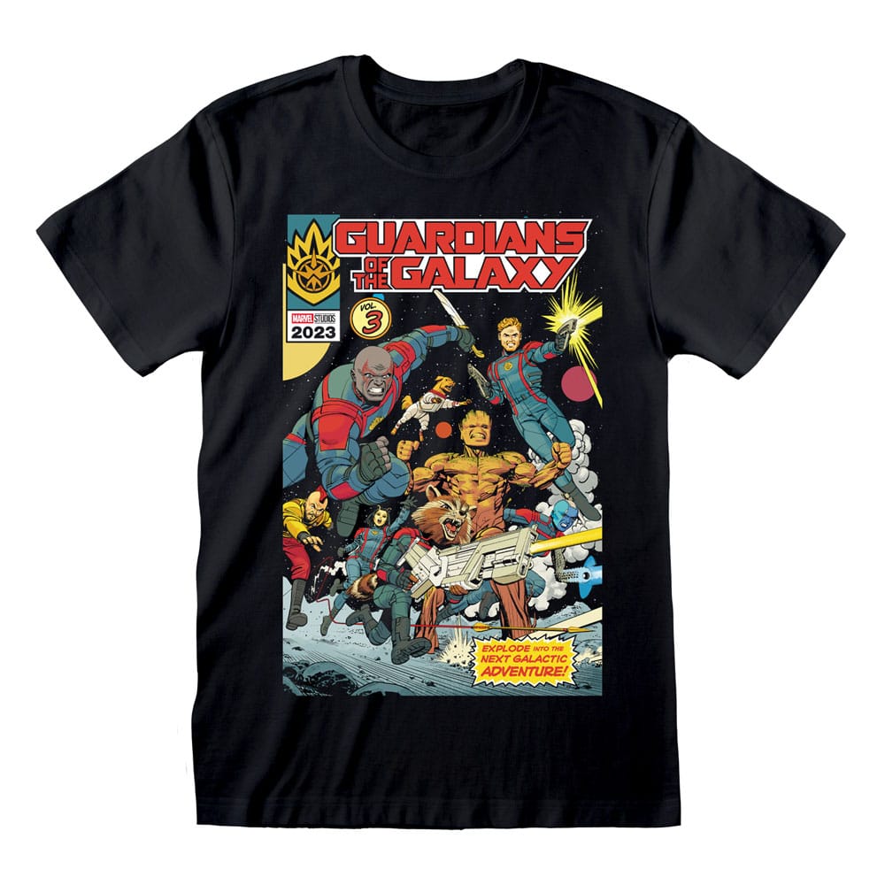 Marvel Comic Cover Guardians of the Galaxy Vol 03 T Shirt Size S