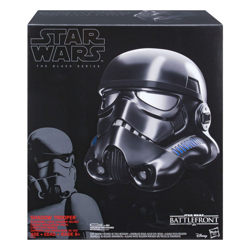 Star Wars Battlefront Shadow Trooper Black Series Electronic Helmet, alternate view