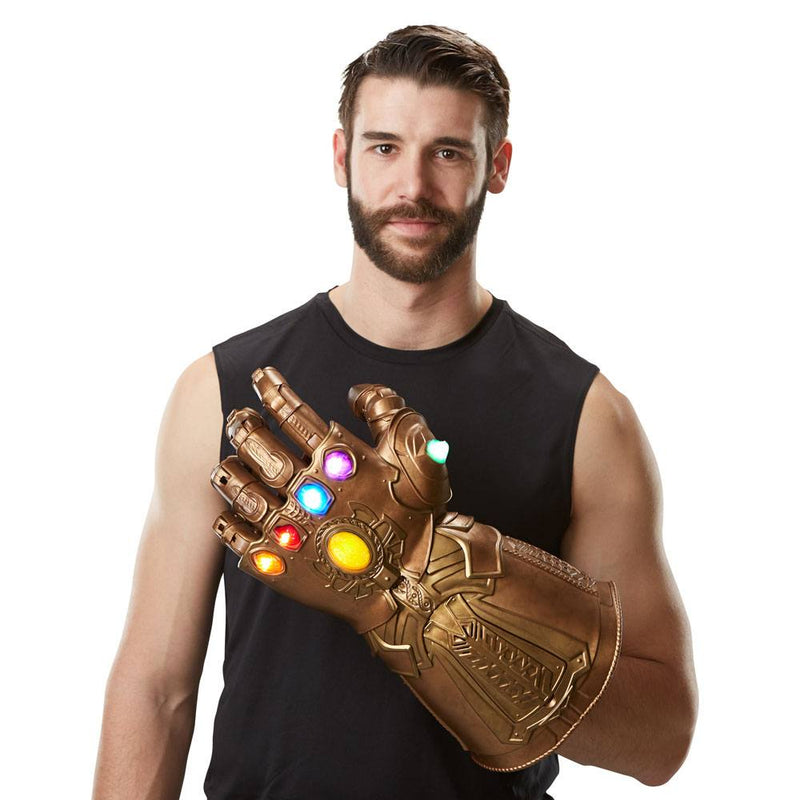 Marvel Legends Series Infinity Gauntlet Articulated Electronic Fist, close-up detail