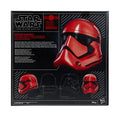 Hasbro Star Wars The Black Series Galaxy's Edge Captain Cardinal Electronic Helm, side angle