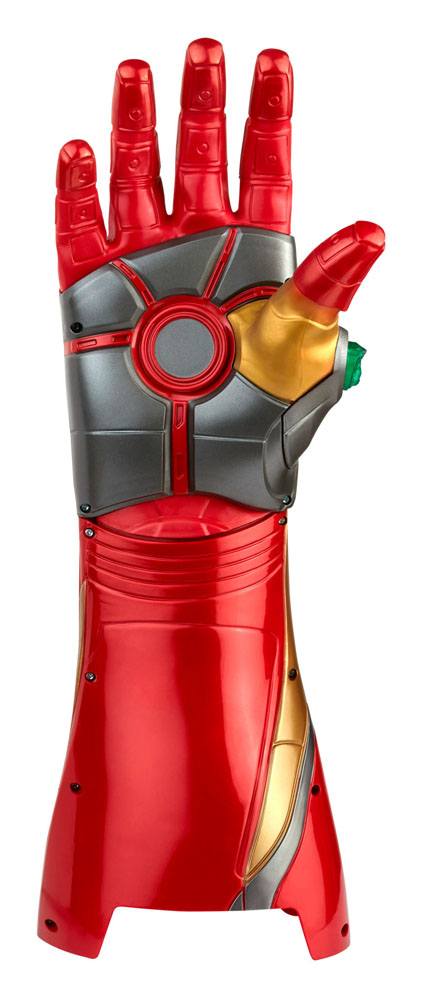 Hasbro Marvel Legends Series Iron Man Nano Gauntlet, side angle