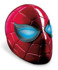 Avengers: Endgame Marvel Legends Series Electronic Helmet Iron Spider, showing reverse