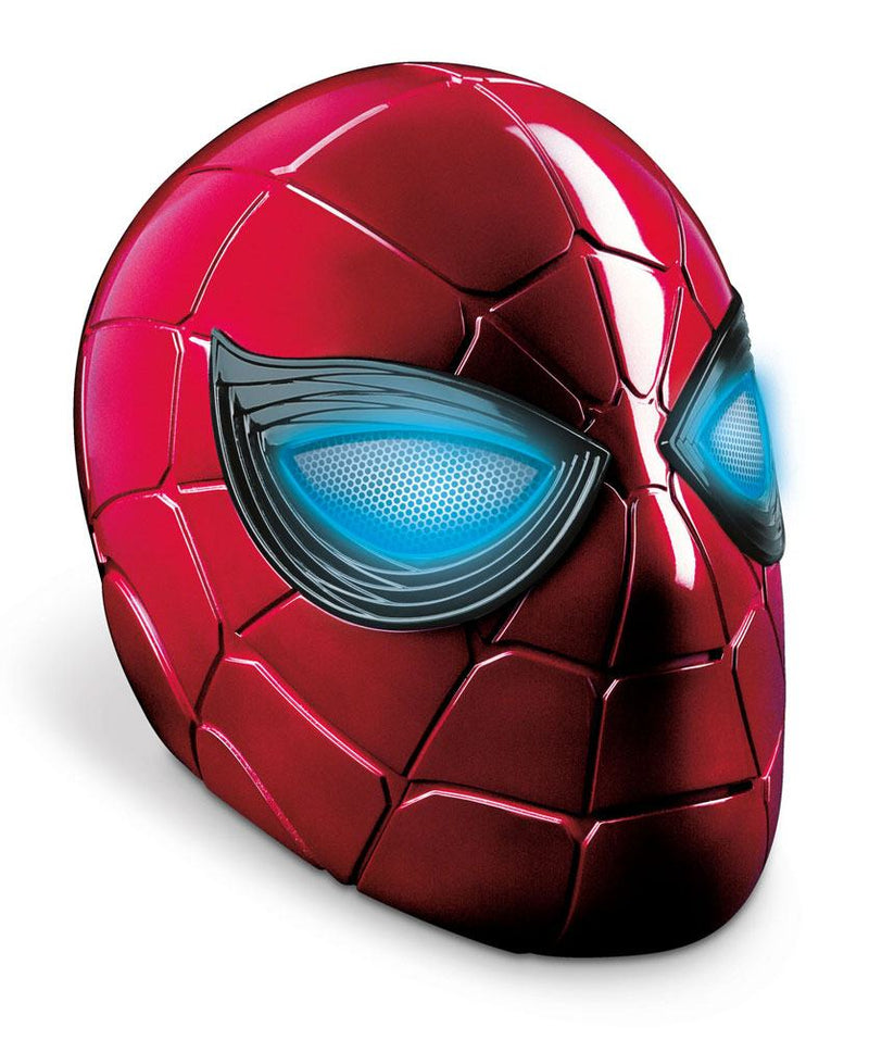 Avengers: Endgame Marvel Legends Series Electronic Helmet Iron Spider, showing reverse