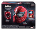 Avengers: Endgame Marvel Legends Series Electronic Helmet Iron Spider, in display