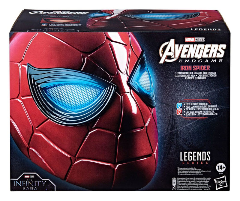 Avengers: Endgame Marvel Legends Series Electronic Helmet Iron Spider, product detail