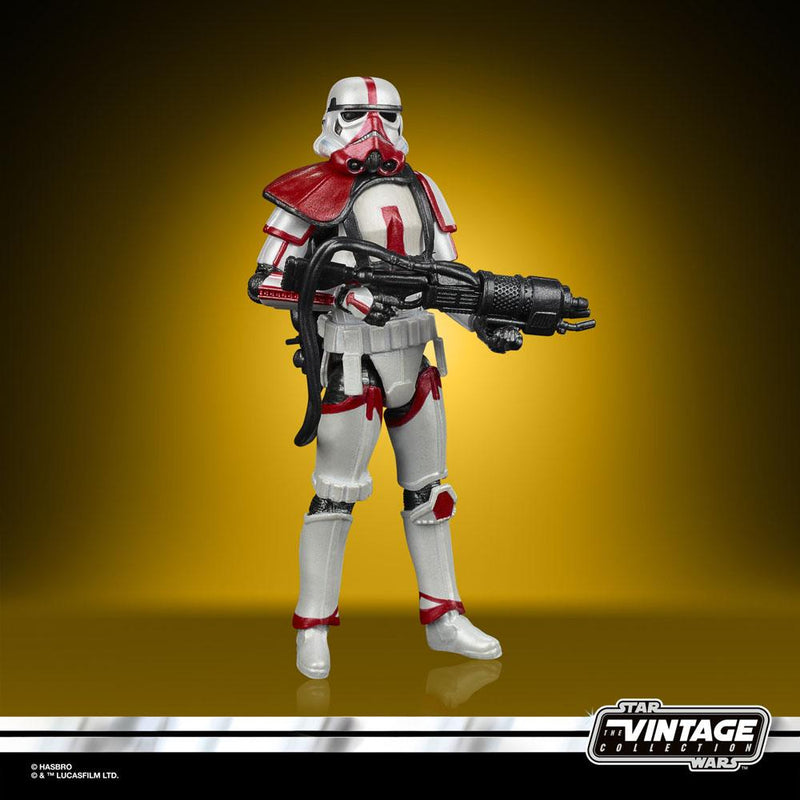 Star Wars The Vintage Collection Carbonized Collection Incinerator Trooper, side angle