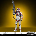 Star Wars The Vintage Collection Carbonized Collection Incinerator Trooper, close-up detail