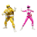 Power Rangers x TMNT Lightning Collection Action Figures 2022 Morphed April O´Neil & Michelangelo, in display