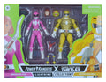 Power Rangers x TMNT Lightning Collection Action Figures 2022 Morphed April O´Neil & Michelangelo, side angle
