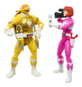 Power Rangers x TMNT Lightning Collection Action Figures 2022 Morphed April O´Neil & Michelangelo, rear view