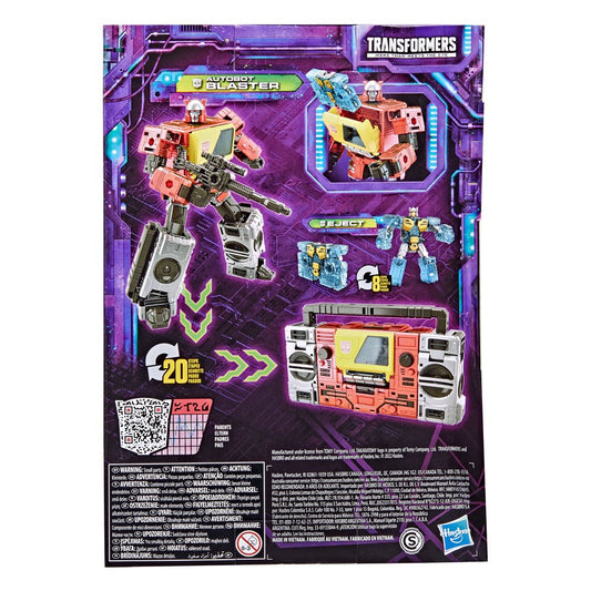 Hasbro Transformers Generations Legacy Voyager Autobot Blaster & Eject Action Figure