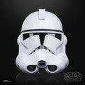 Star Wars The Black Series Phase II Clone Trooper Premium Electronic Helmet, close-up detail