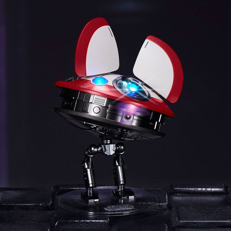 Hasbro Star Wars L0-LA59 (Lola) Animatronic Edition Obi-Wan Kenobi Electronic Droid, side angle