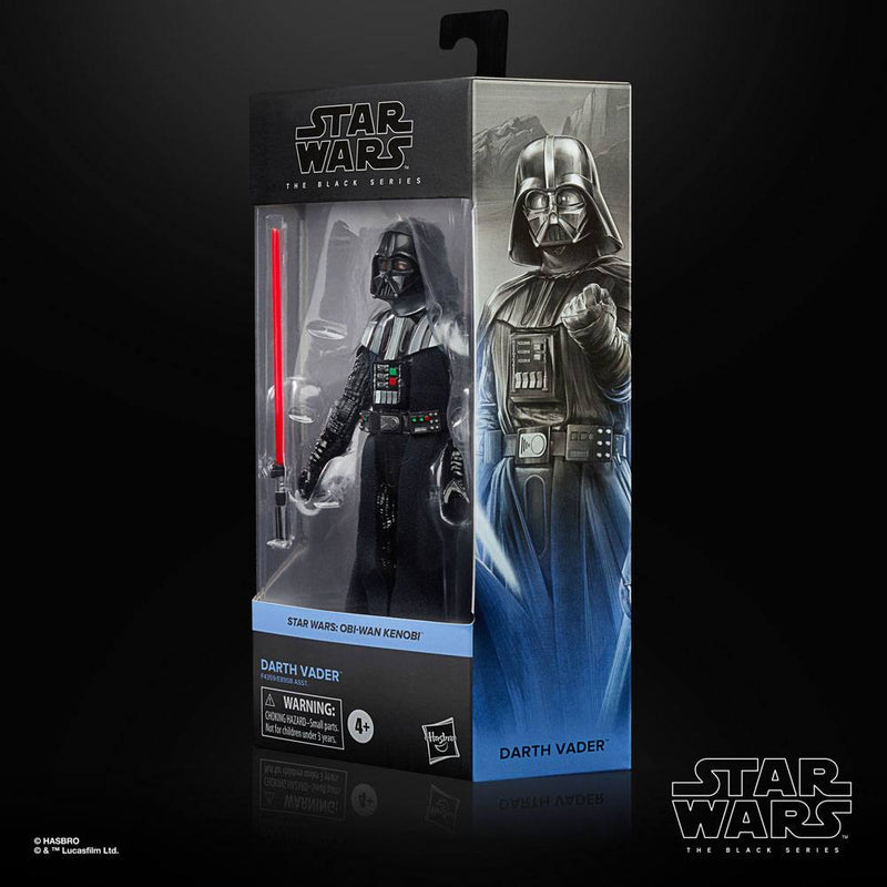 Hasbro Star Wars The Black Series Darth Vader Action Figure, side angle