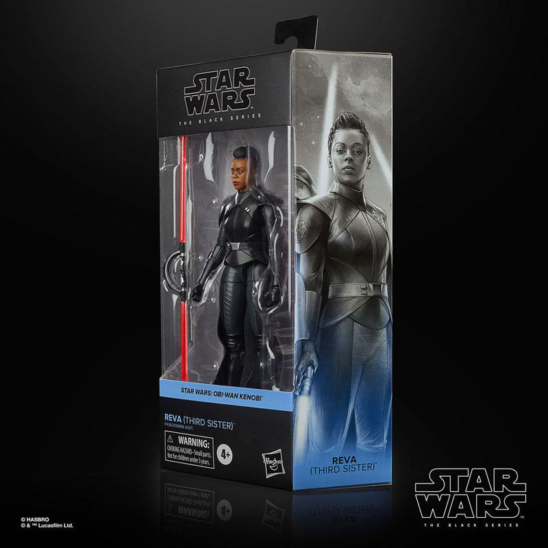 Star Wars Obi Wan Kenobi The Black Series Reva (Third Sister) Action Figure, side angle