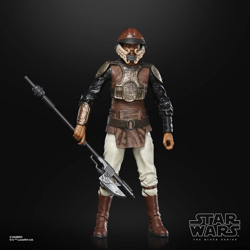 Hasbro Star Wars The Black Series Archive Lando Calrissian (Skiff Guard), side angle