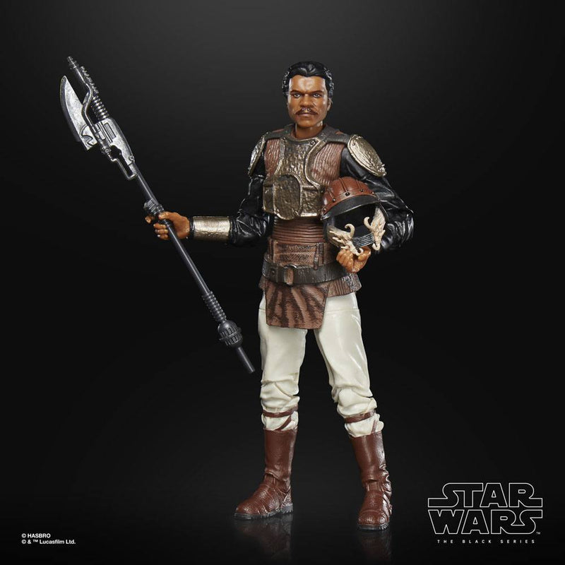 Star Wars Episode VI Black Series Archive Action Figure Lando Calrissian, close-up detail