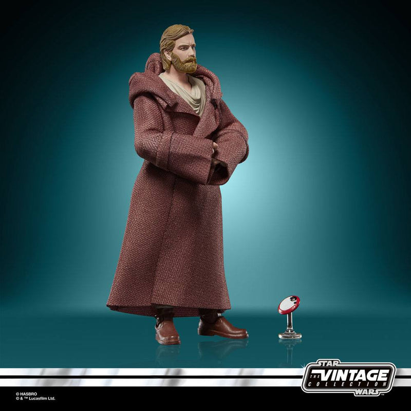 Star Wars The Vintage Collection Obi-Wan Kenobi (Wandering Jedi), close-up detail