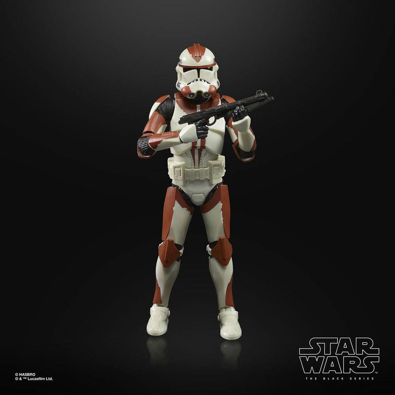 Hasbro Star Wars The Black Series Clone Trooper (187th Battalion) 6 Inch Action Figure, close-up detail