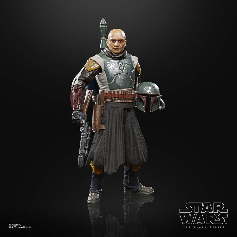 Star Wars The Black Series Boba Fett (Tython) Jedi Reuins Action Figure, side angle