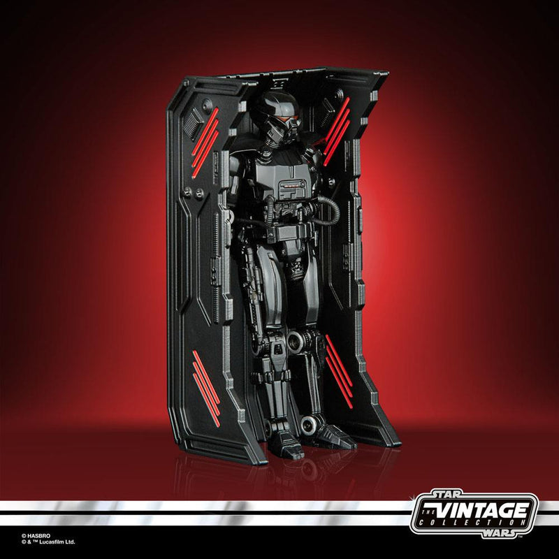Star Wars The Vintage Collection Deluxe Dark Trooper, close-up detail