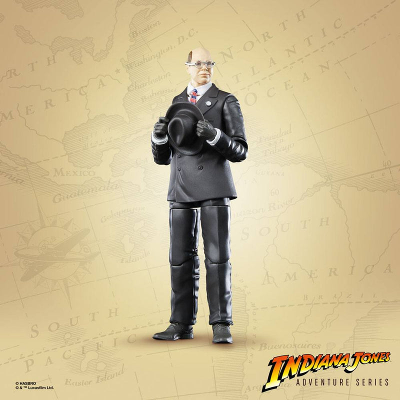 Indiana Jones Adventure Series Major Arnold Toht, side angle