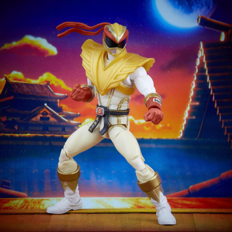 Power Rangers X Street Fighter Lightning Collection Morphed Ryu Crimson Hawk Ranger *Exclusive, close-up detail