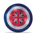 Marvel Legends Series Marvel's Captain Carter 1:1 Lifesize Shield, close-up detail