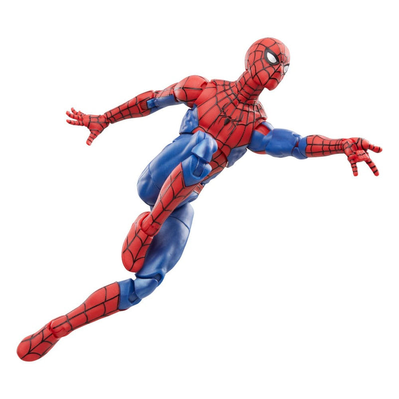 Marvel Legends Spider-Man No Way Home Spider-Man (Tom Holland) 6" Action Figure, close-up detail