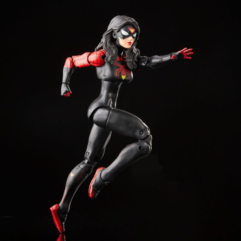 Marvel Legends Series Spider Man Jessica Drew Spider Woman 6" Scale Action Figure, side angle