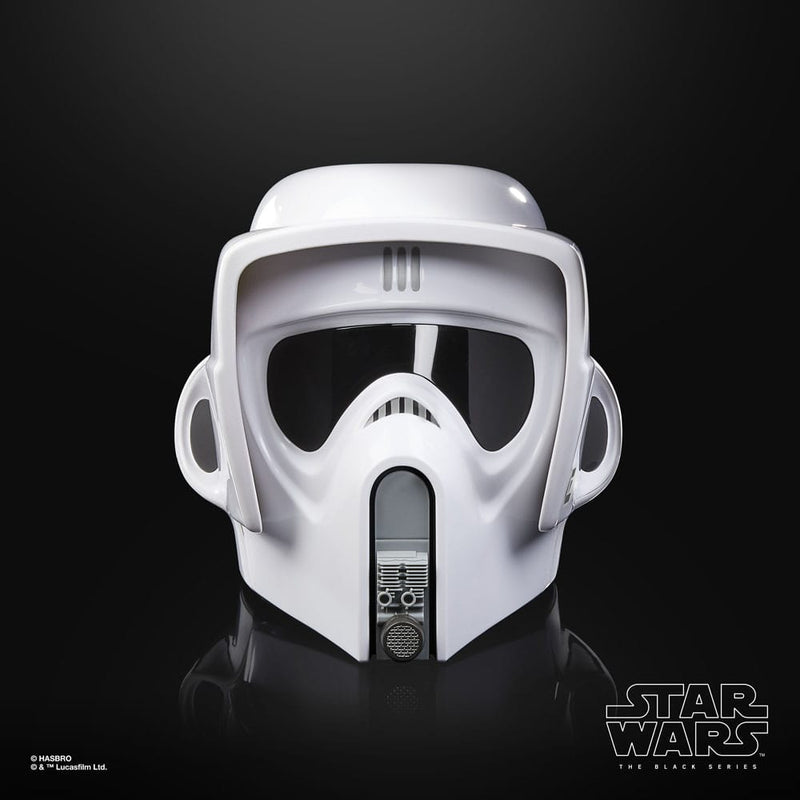 Star Wars The Black Series Scout Trooper Electronic Helmet, alternate view