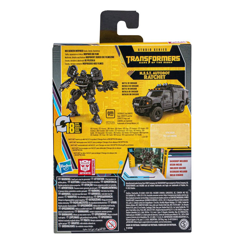 Transformers Studio Series (Buzzworthy Bumblebee) N.E.S.T Ratchet, alternate view