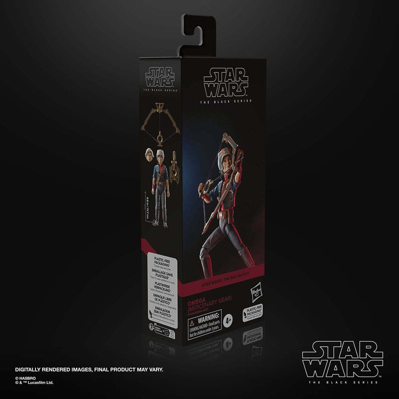 Star Wars The Black Series Omega (Mercenary Gear), alternate view