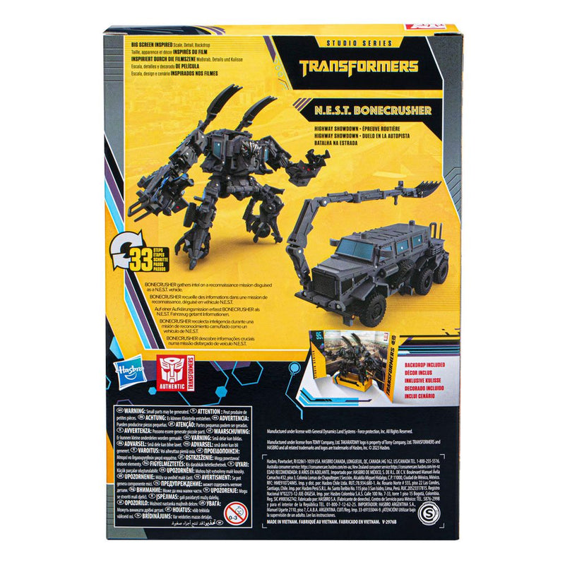 Transformers Studio Series (Buzzworthy Bumblebee) Voyager N.E.S.T Bonecrusher, alternate view