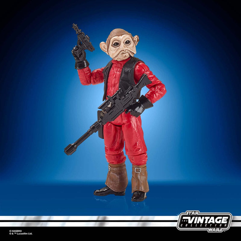 Star Wars The Vintage Collection Nien Nunb, side angle