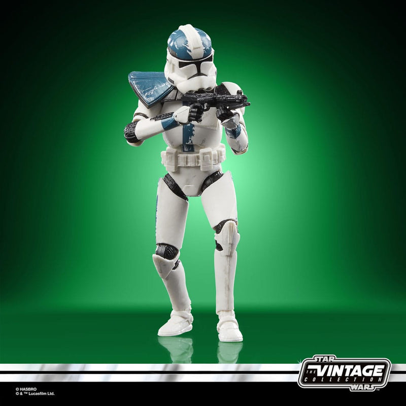 Star Wars The Vintage Collection The Bad Batch Clone Captain Howzer *Slight Creasing On Card, side angle