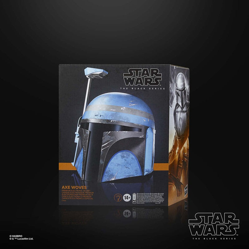 Star Wars The Black Series Axe Woves Helmet, alternate view